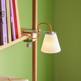 Lure Clip-on Lamp Metallic Silver in the group Hobby & Creativity / Hobby Accessories / Artist Lamps at Pen Store (136668)