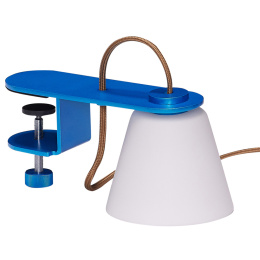 Lure Clip-on Lamp Metallic Blue in the group Hobby & Creativity / Hobby Accessories / Artist Lamps at Pen Store (136669)