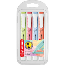 Swing Cool Pastel 4-pack Set 2 in the group Pens / Office / Highlighters at Pen Store (136789)