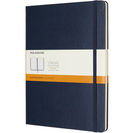 Classic Hard Cover Notebook XL Blue in the group Product series / Moleskine Classic Notebook at Pen Store (136824_r)