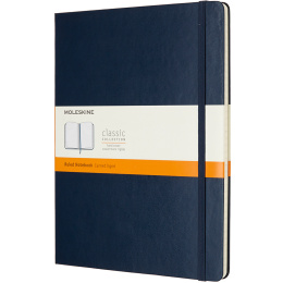 Classic Hard Cover Notebook XL Blue in the group Product series / Moleskine Classic Notebook at Pen Store (136824_r)