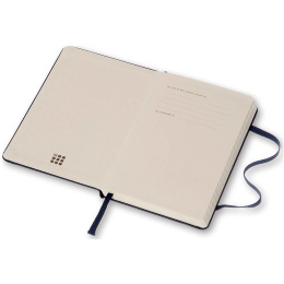 Classic Hard Cover Notebook Pocket Blue Ruled in the group Paper & Pads / Note & Memo / Notebooks & Journals at Pen Store (136825)