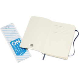 Classic Soft Cover Notebook Pocket Blue Plain in the group Paper & Pads / Note & Memo / Notebooks & Journals at Pen Store (136832)