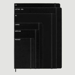 Classic Hard Cover Notebook Medium Black in the group Paper & Pads / Note & Memo / Notebooks & Journals at Pen Store (136838_r)
