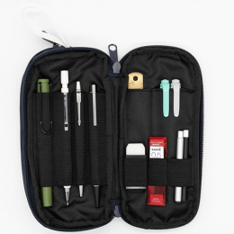 Pen Case Resonance Navy in the group Pens / Pen Accessories / Pencil Cases at Pen Store (136845)