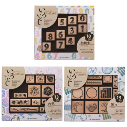 Stamp Set Iroitoshi Soso 15-Pack in the group Hobby & Creativity / Hobby Accessories / Stamps at Pen Store (136886)