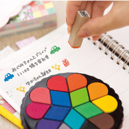 Stamp ink pads Irodori Set Bouquet in the group Hobby & Creativity / Hobby Accessories / Stamps at Pen Store (136890)