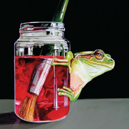 Watercolour Set Aqua Brique 10 Pieces in the group Art Supplies / Artist colours / Watercolor Paint / Watercolor pans at Pen Store (136939)