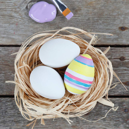 Eggs White 12-pack in the group Hobby & Creativity / Holidays and seasons / Easter crafts at Pen Store (136977)