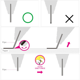 Orenz Mechanical pencil Light Blue 0.5 mm in the group Product series / Pentel Orenz at Pen Store (137001)