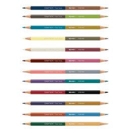 Bicolor Paul Smith 12-set + Brush in the group Pens / Artist Pens / Watercolor Pencils at Pen Store (137004)
