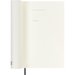 Calendar 18M WeekNote Soft Cover Large Black in the group Paper & Pads / Planners / 18-Month Planners at Pen Store (137008)