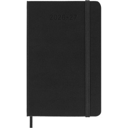 Calendar 18M WeekNote Hard Cover Pocket Black in the group Paper & Pads / Planners / 18-Month Planners at Pen Store (137010)