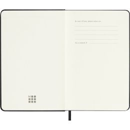 Calendar 18M WeekNote Hard Cover Pocket Black in the group Paper & Pads / Planners / 18-Month Planners at Pen Store (137010)
