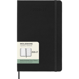 Calendar 18M WeekNote Hard Cover Large Black in the group Paper & Pads / Planners / 18-Month Planners at Pen Store (137011)