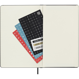Calendar 18M WeekNote Hard Cover Large Black in the group Paper & Pads / Planners / 18-Month Planners at Pen Store (137011)