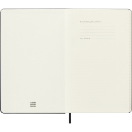 Calendar 18M WeekNote Hard Cover Large Black in the group Paper & Pads / Planners / 18-Month Planners at Pen Store (137011)