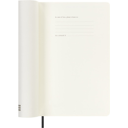 Calendar 18M Daily Soft Cover Large Black in the group Paper & Pads / Planners / 18-Month Planners at Pen Store (137015)