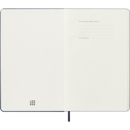 Calendar 18M WeekNote Hard Cover Large Sapphire Blue in the group Paper & Pads / Planners / 18-Month Planners at Pen Store (137017)