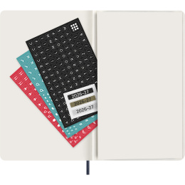 Calendar 18M WeekNote Soft Cover Large Sapphire Blue in the group Paper & Pads / Planners / 18-Month Planners at Pen Store (137019)