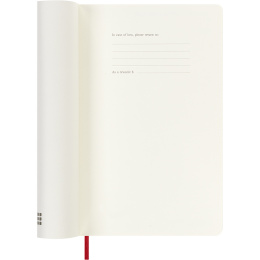 Calendar 18M WeekNote Soft Cover Large Red in the group Paper & Pads / Planners / 18-Month Planners at Pen Store (137020)