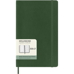 Calendar 18M WeekNote Soft Cover Large Myrtle Green in the group Paper & Pads / Planners / 18-Month Planners at Pen Store (137023)