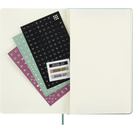 Calendar 18M WeekNote Hard Cover Large Sage Green in the group Paper & Pads / Planners / 18-Month Planners at Pen Store (137024)