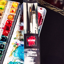Synthetic Brushes Watercolour Landscape 3-piece Set in the group Art Supplies / Brushes / Watercolor Brushes at Pen Store (137035)