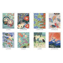 Mystery Coloring Japan in the group Hobby & Creativity / Books / Adult Coloring Books at Pen Store (137181)