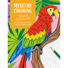 Mystery Coloring Wild Animals in the group Hobby & Creativity / Books / Adult Coloring Books at Pen Store (137183)