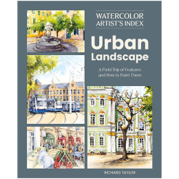 Watercolor Artist's Index of the Urban Landscape in the group Hobby & Creativity / Books / Inspirational Books at Pen Store (137192)