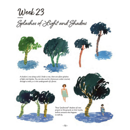 A Beginner's Year of Watercolor in the group Hobby & Creativity / Books / Art Instruction Books at Pen Store (137195)