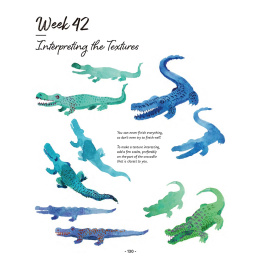 A Beginner's Year of Watercolor in the group Hobby & Creativity / Books / Art Instruction Books at Pen Store (137195)