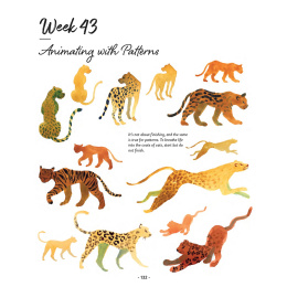 A Beginner's Year of Watercolor in the group Hobby & Creativity / Books / Art Instruction Books at Pen Store (137195)