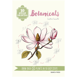 10 Step Drawing: Botanicals in the group Hobby & Creativity / Books / Art Instruction Books at Pen Store (137196)