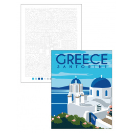 Color by Numbers: Travel in the group Hobby & Creativity / Books / Adult Coloring Books at Pen Store (137207)