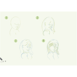 Draw 30: Faces in the group Hobby & Creativity / Books / Art Instruction Books at Pen Store (137214)