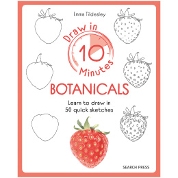Draw in 10 Minutes: Botanicals in the group Hobby & Creativity / Books / Art Instruction Books at Pen Store (137219)
