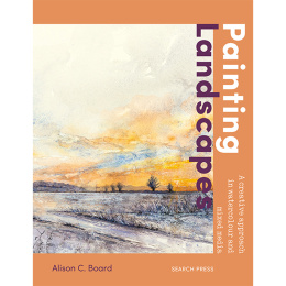 Painting Landscapes in the group Hobby & Creativity / Books / Inspirational Books at Pen Store (137230)