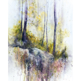 Painting Landscapes in the group Hobby & Creativity / Books / Inspirational Books at Pen Store (137230)