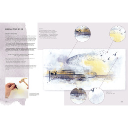 Painting Landscapes in the group Hobby & Creativity / Books / Inspirational Books at Pen Store (137230)