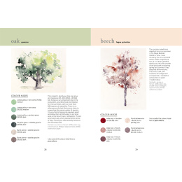 The Colour Mixing Guide: Watercolour Woodland in the group Hobby & Creativity / Books / Inspirational Books at Pen Store (137236)