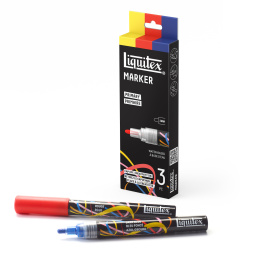 Marker Primary 3-piece Set in the group Pens / Artist Pens / Acrylic Markers at Pen Store (137369)