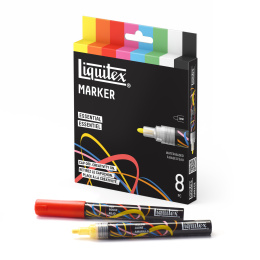 Marker Essential 8-piece Set in the group Pens / Artist Pens / Acrylic Markers at Pen Store (137370)