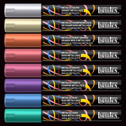 Marker Metallic 8-piece Set in the group Pens / Artist Pens / Acrylic Markers at Pen Store (137373)