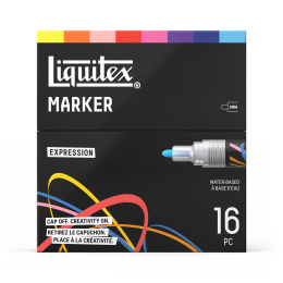 Marker Expression 16-piece Set in the group Pens / Artist Pens / Acrylic Markers at Pen Store (137375)