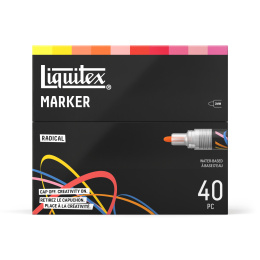 Marker Radical 40-set in the group Pens / Artist Pens / Acrylic Markers at Pen Store (137376)