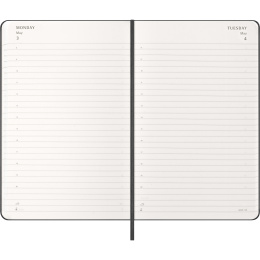 Calendar 12M Daily 2027 Hardcover Large Black in the group Paper & Pads / Planners / 12-Month Planners at Pen Store (137423)