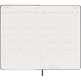 Calendar 12M Daily 2027 Hardcover Large Black in the group Paper & Pads / Planners / 12-Month Planners at Pen Store (137423)