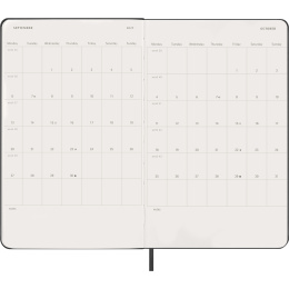 Calendar 12M Daily 2027 Softcover Large Black in the group Paper & Pads / Planners / 12-Month Planners at Pen Store (137424)
